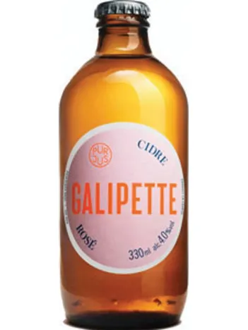 Cidre rosé Galipette Rose 4°