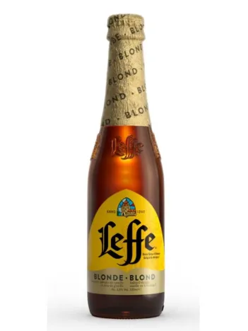 Bière Abbaye Leffe   Blonde 6.6° 6.6°