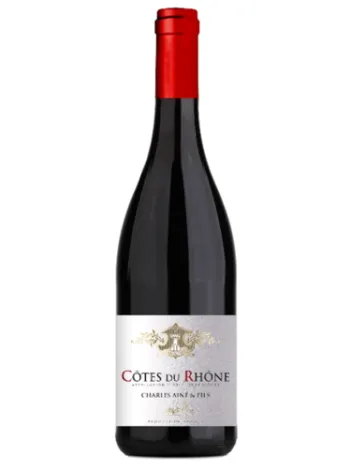 AOP Côtes du Rhône Rouge Charles Aine   2024