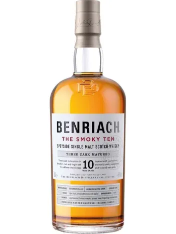 Single Malt Whisky Benriach The Smoky Ten 10 ans 46°