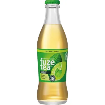 Thé & infusion glacé Fuze Tea   Thé vert Citron vert Menthe