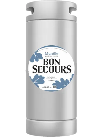 Bière Fruitée BonSecours   MYRTILLES Rubis 6.4°