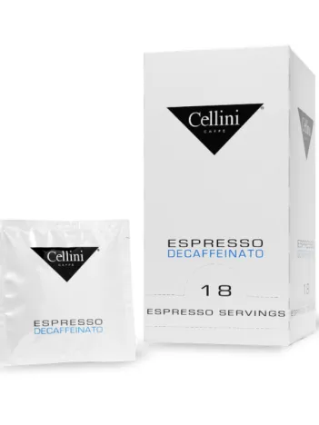 Café en dosette Cellini Light Déca