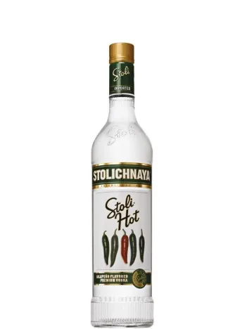 Vodka Aromatisée Stoli Hot Piment vert 37.5°