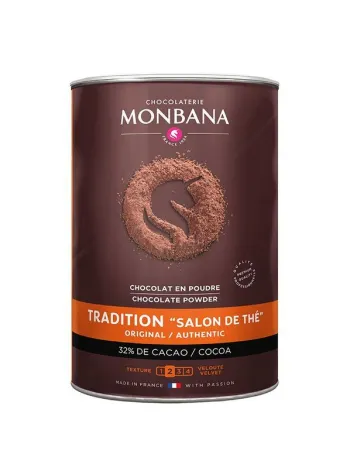 Chocolat en poudre non lacté Monbana Salon De The Chocolat