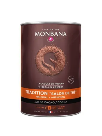 Chocolat en poudre non lacté Monbana Tradition Chocolat