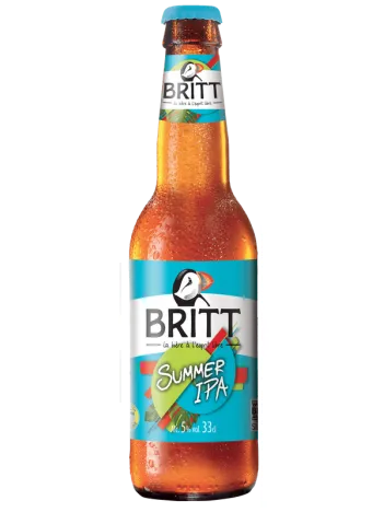 Bière IPA Britt Breizh Club Summer Ipa Blonde 5°