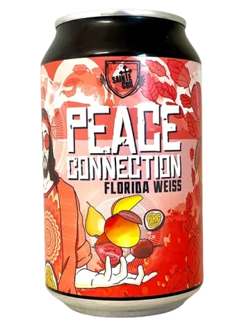 Bière Sainte Cru Peace Connection Blonde 4.8°