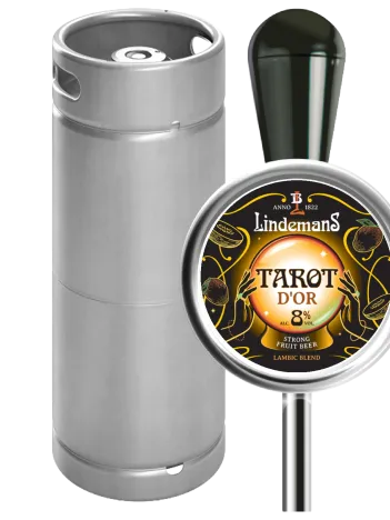 Bière Fruitée Lindemans Tarot D'Or Mangue Blonde 8°