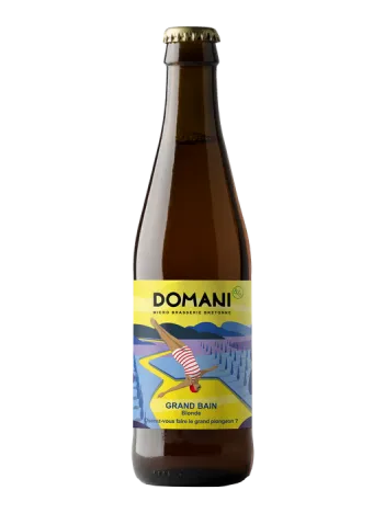 Bière Domani Grand Bain Blonde Bio 5.5° 5.5°
