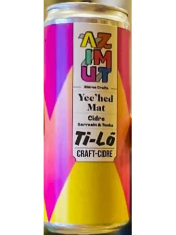 Cidre aromatisé Ti Lo Biere Yec'Hed Mat 7°