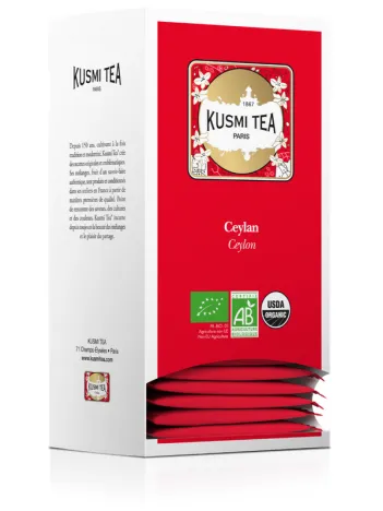 Thé Noir Kusmi   Ceylan Bio