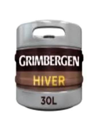 Bière Amber Ale Grimbergen Création d'hiver Ambrée 6.5°