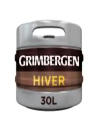 Bière Amber Ale Grimbergen Création d'hiver Ambrée 6.5°