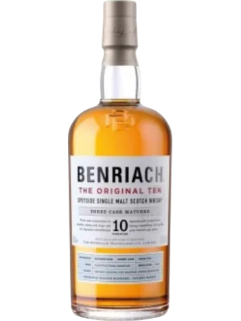 Single Malt Whisky Benriach The Original Ten 10 ans 43°