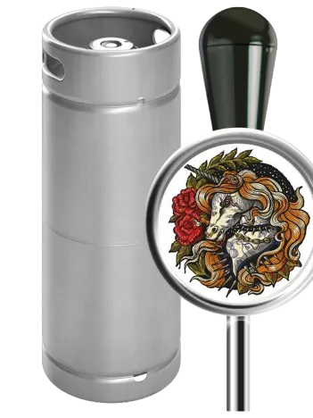 Bière Pale Lager Licorne Slash Mango Mangue Blonde 8°