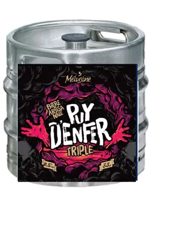 Bière Strong Ale Puy d'Enfer   Ambrée 8.5°