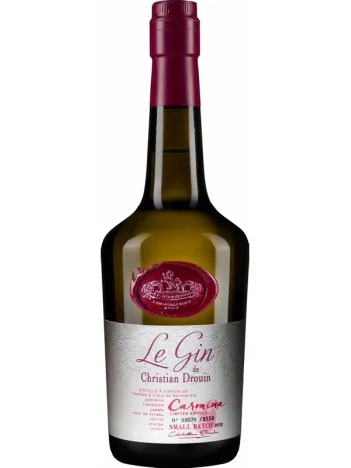 Gin français Christian Drouin Carmina Fruits rouges 42°