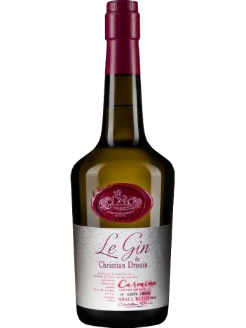 Gin français Christian Drouin Carmina Fruits rouges 42°