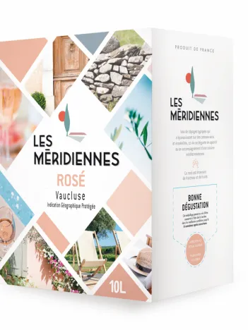 IGP Vaucluse Sec Rosé Meridiennes