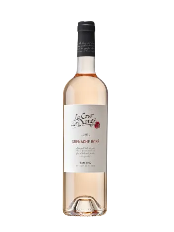 IGP Pays d'Oc Sec Rosé Cour des Dames Grenache