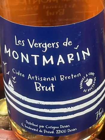 Cidre brut Les Vergers De Montmarin   5.5°