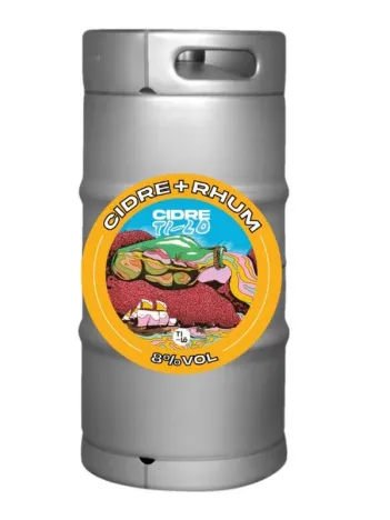 Cidre aromatisé Ti Lo   Rhum 8°