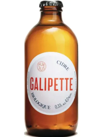 Cidre brut Galipette   Bio 4°