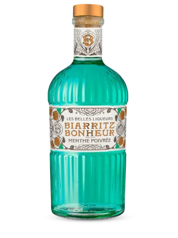 Liqueur Biarritz Bonheur Les Belles Liqueurs Menthe Poivrée 17.5°
