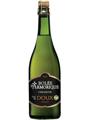 Cidre doux Bolée d'Armorique Pur Jus 2°