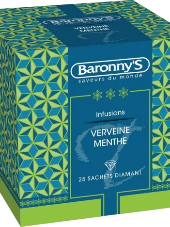 Infusion Baronny'S Blue Diamant Verveine Menthe