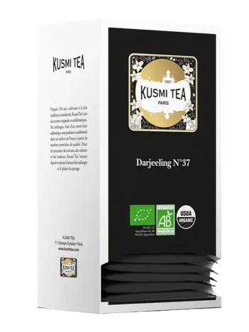 Thé Noir Kusmi Darjeeling N°37 Bio