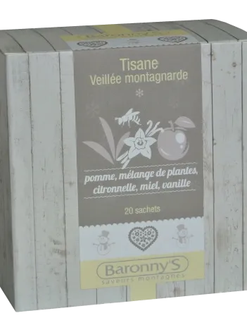 Infusion Baronny'S Tisane Veillee Montagnarde Saveurs Des Montagnes