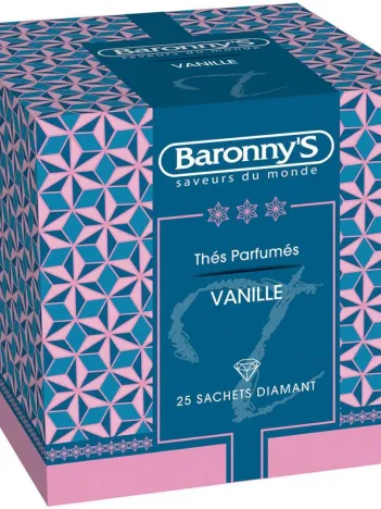 Thé aromatisé Baronny'S Blue Diamant Vanille