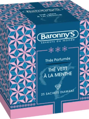 Thé Vert Baronny'S Diamant Menthe