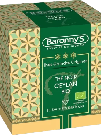 Thé Noir Baronny'S Blue Diamant Ceylan Bio