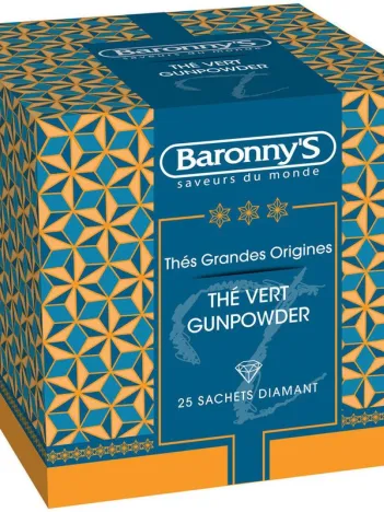 Thé Vert Baronny'S Diamant Gunpowder