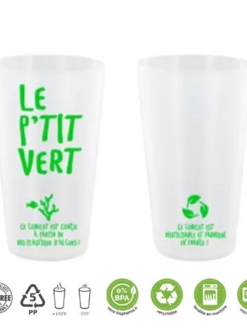 Gobelet P'Tit Vert 30 cl x 500